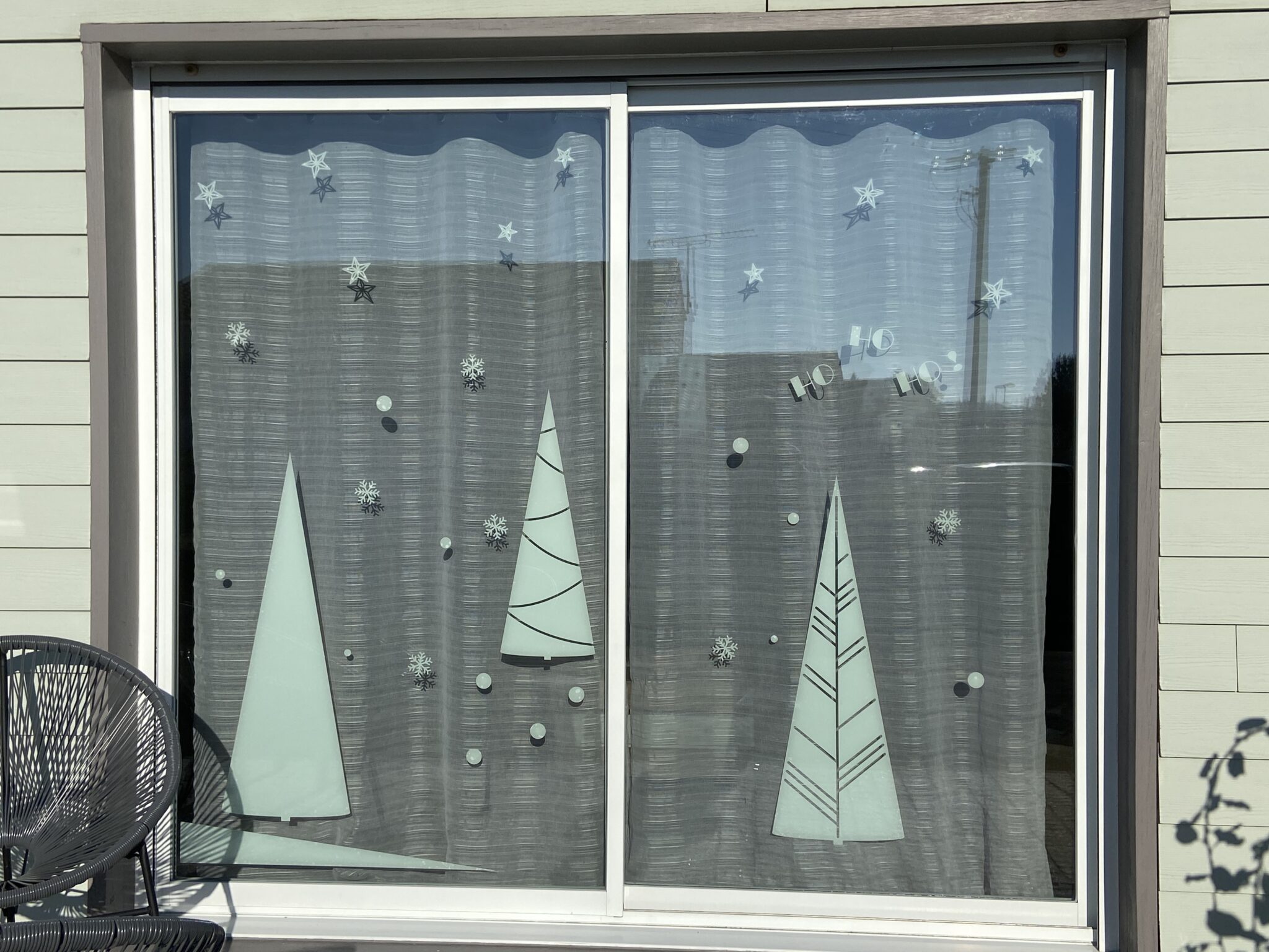Stickers de vitrine de noël modèle « Minimaliste » – Image 4
